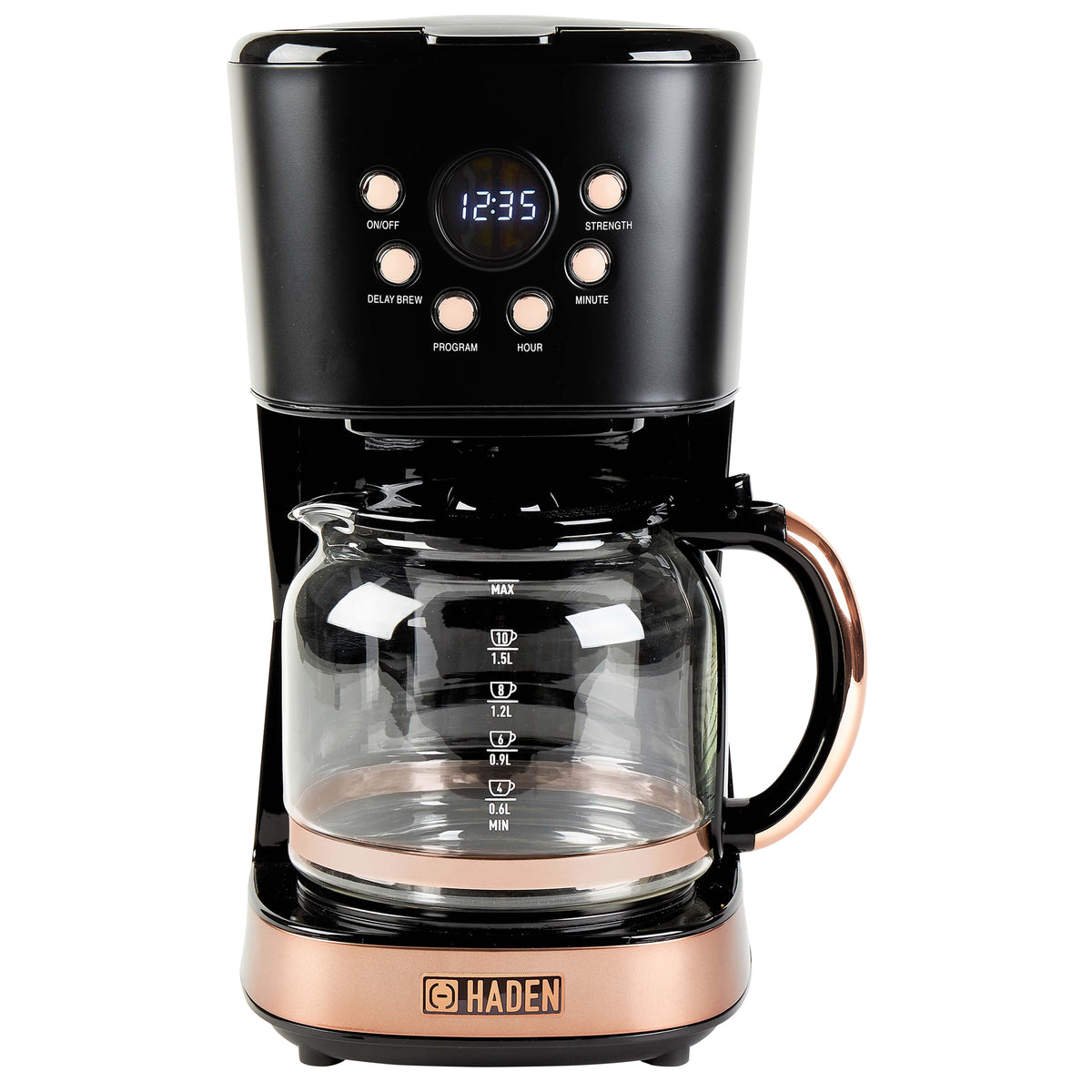 Haden Black Copper Coffee Machine Hadenusa