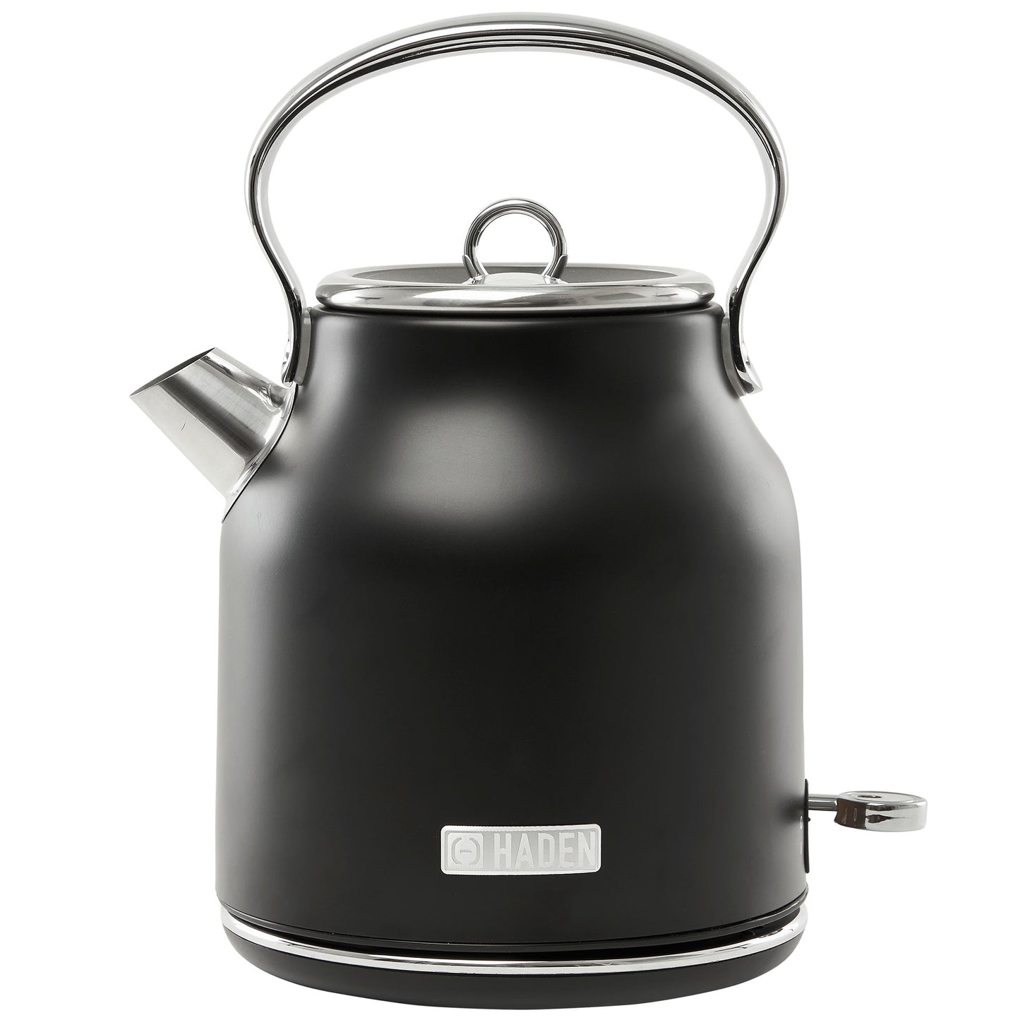 Heritage Electric Kettle, Black & Chrome - 75095