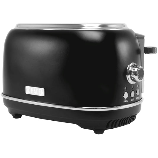 Heritage 2-Slice Toaster, Black & Chrome - 75097