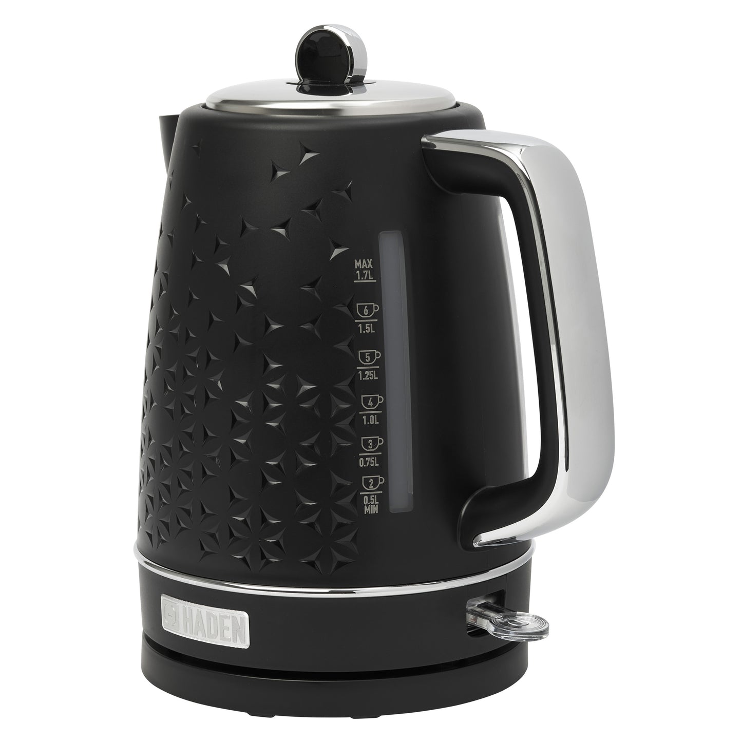 Starbeck Electric Kettle, Black & Chrome - 75128