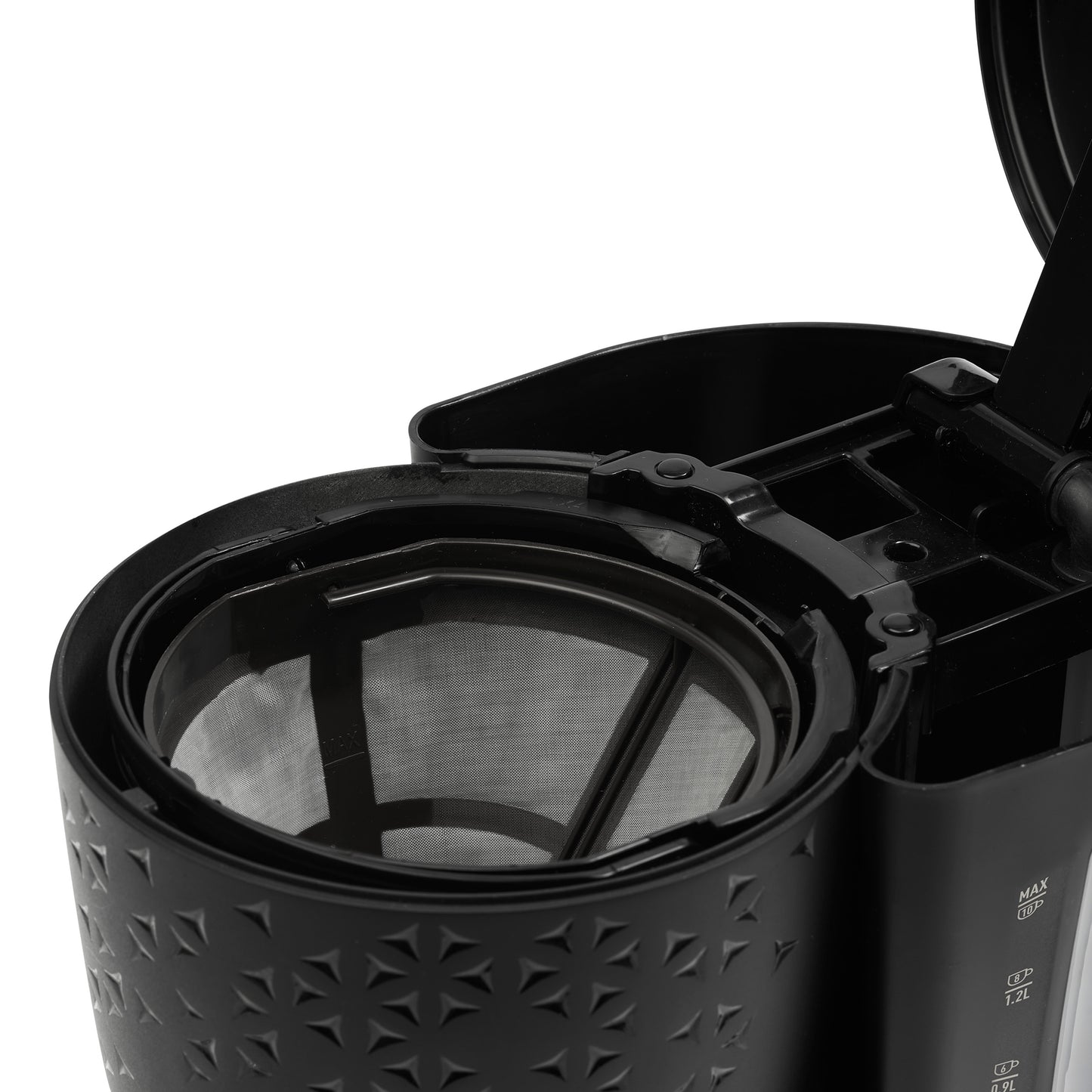 Starbeck Coffee Maker, Black & Chrome - 75129