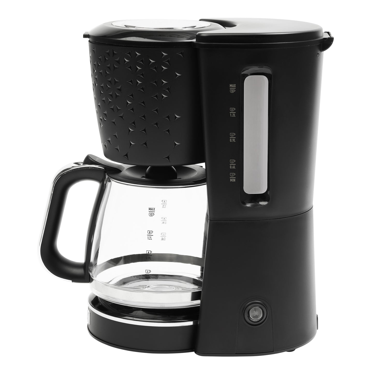 Starbeck Coffee Maker, Black & Chrome - 75129