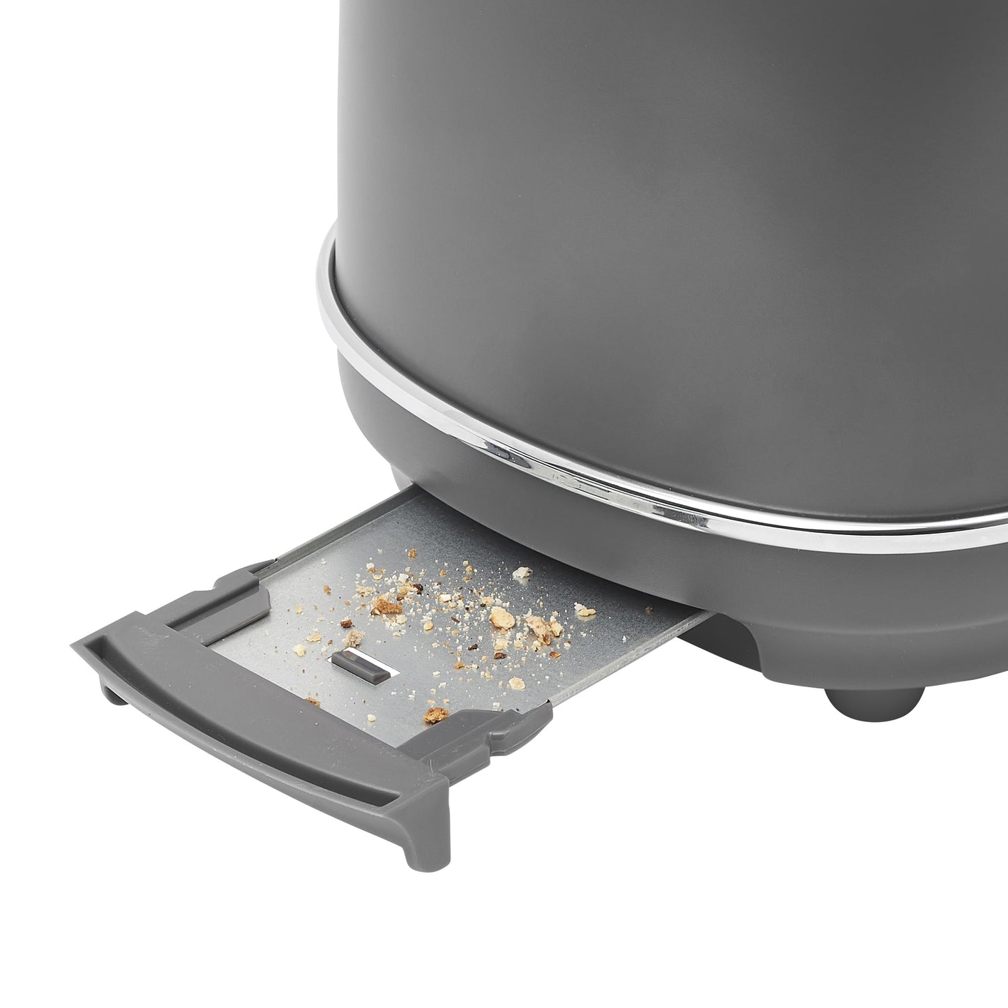 Chelsea 2-Slice Toaster, Grey & Chrome - 75162
