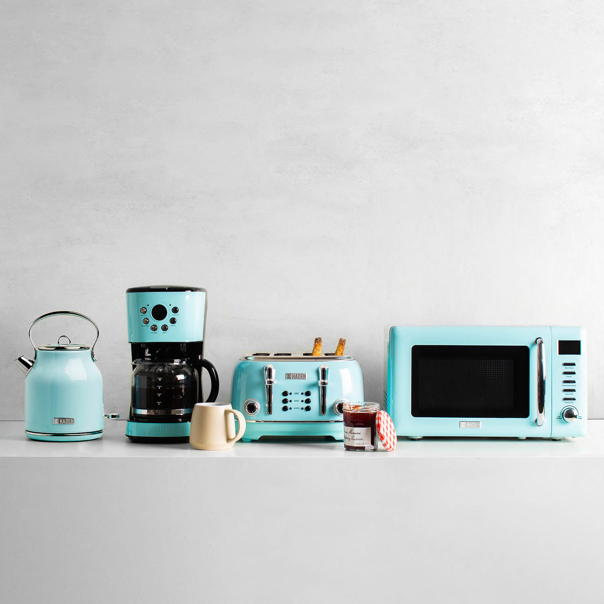 Turquoise 4 slice toaster discount