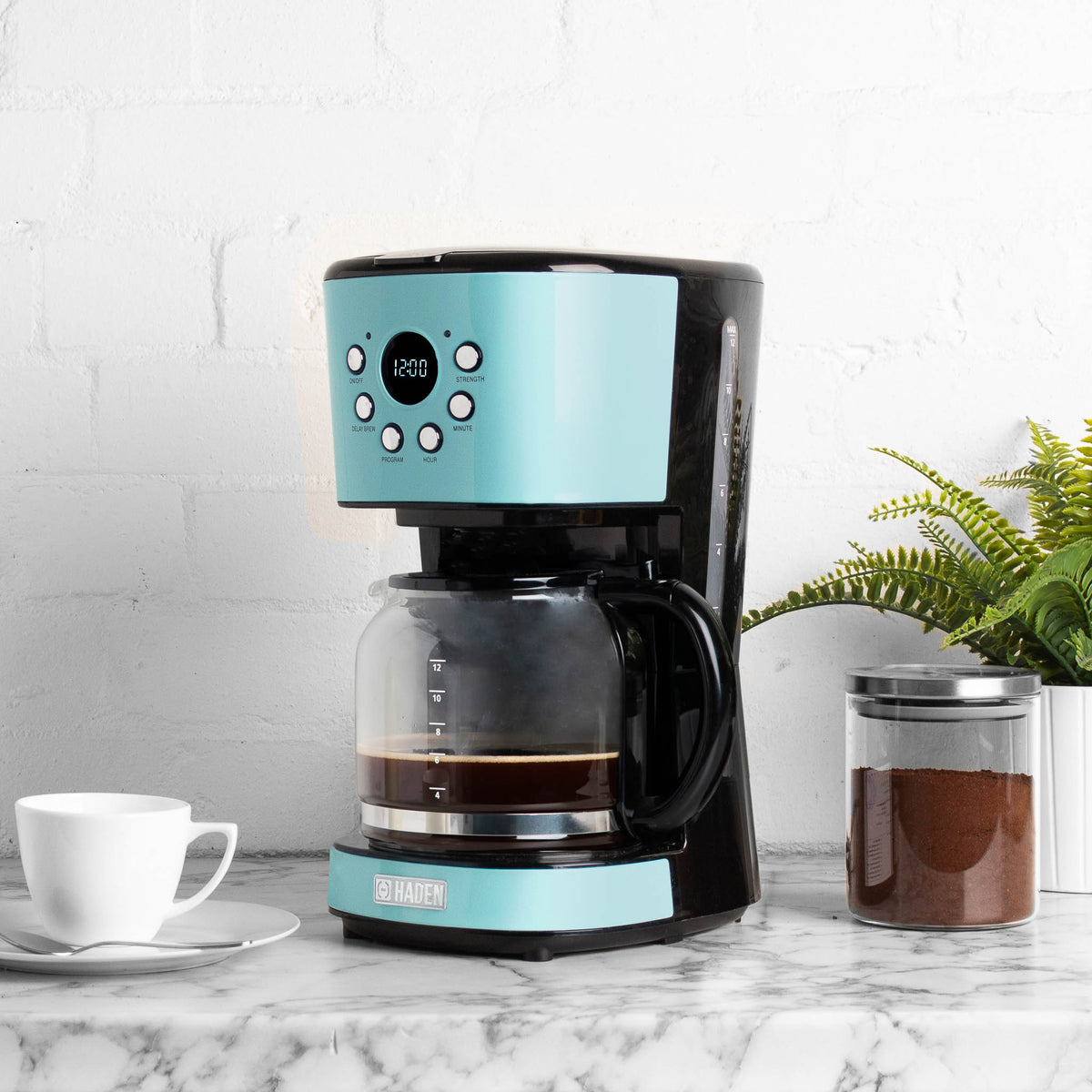 Heritage Turquoise Coffee Machine