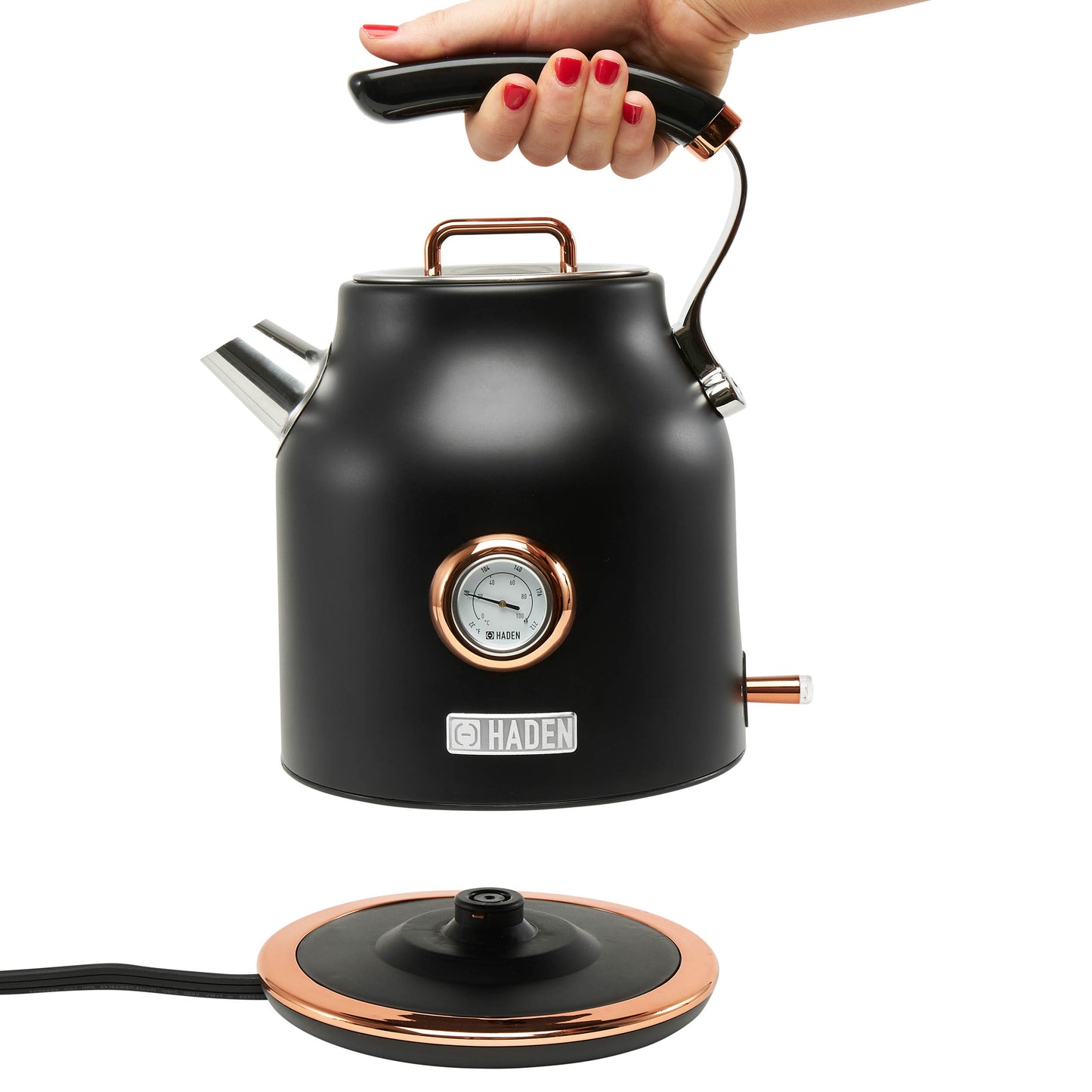 Dorset Electric Kettle, Black & Copper - 75070