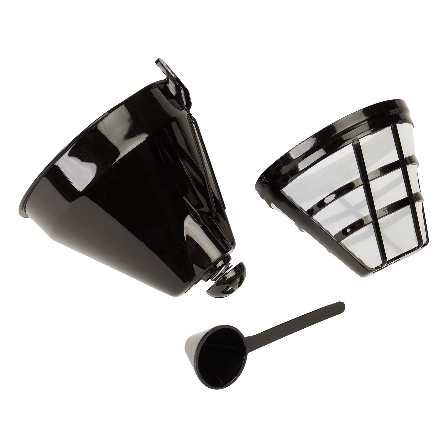 Haden Coffee Machine, Black & Copper - 75075