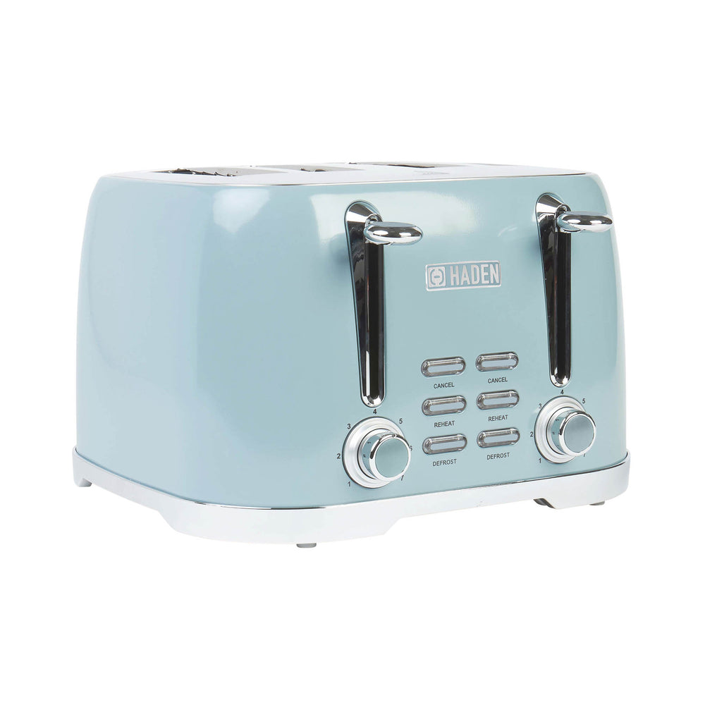 Brighton Sky Blue 4-Slice Toaster