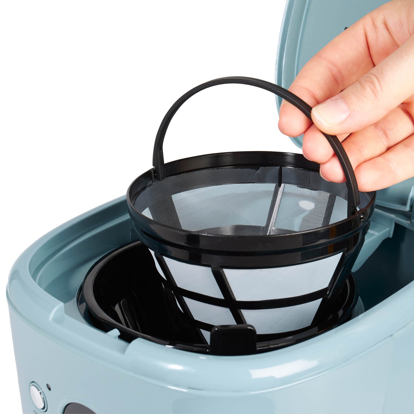 Brighton Coffee Machine, Sky Blue - 75078
