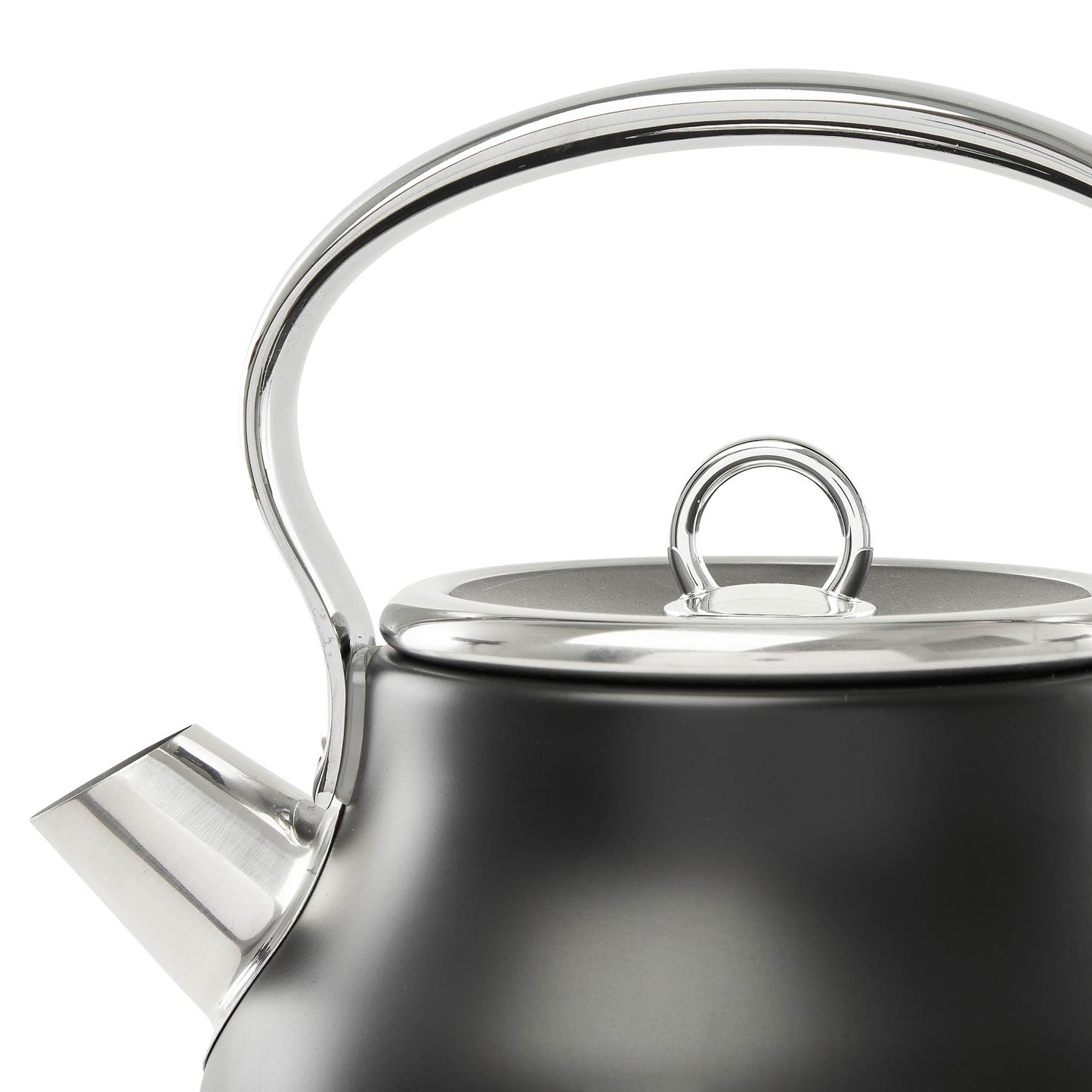 Heritage Electric Kettle, Black & Chrome - 75095