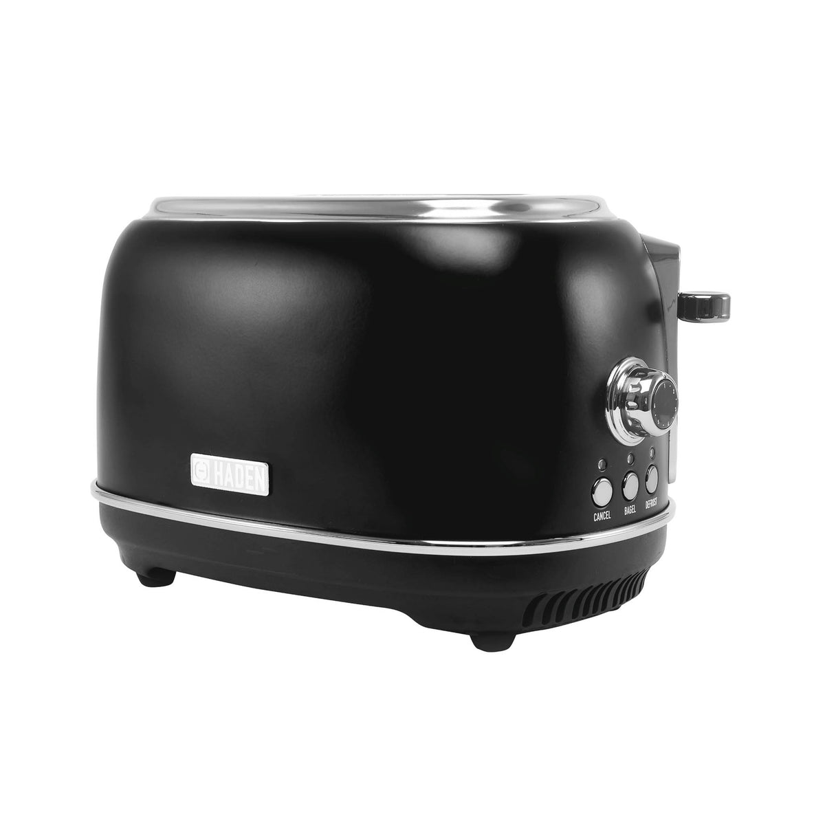 Heritage Black & Chrome 2-Slice Toaster – Hadenusa