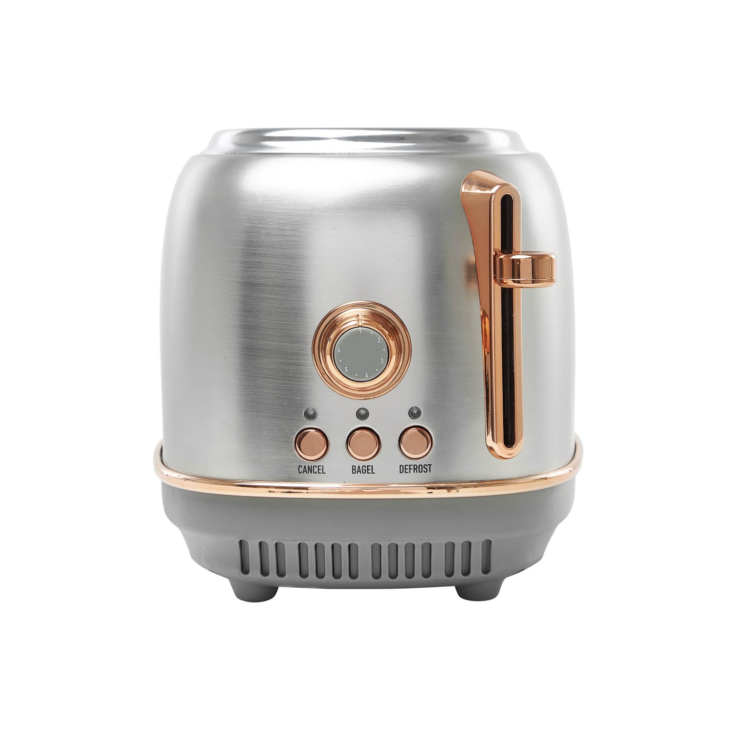 Heritage 2-Slice Toaster, Stainless Steel & Copper - 75105