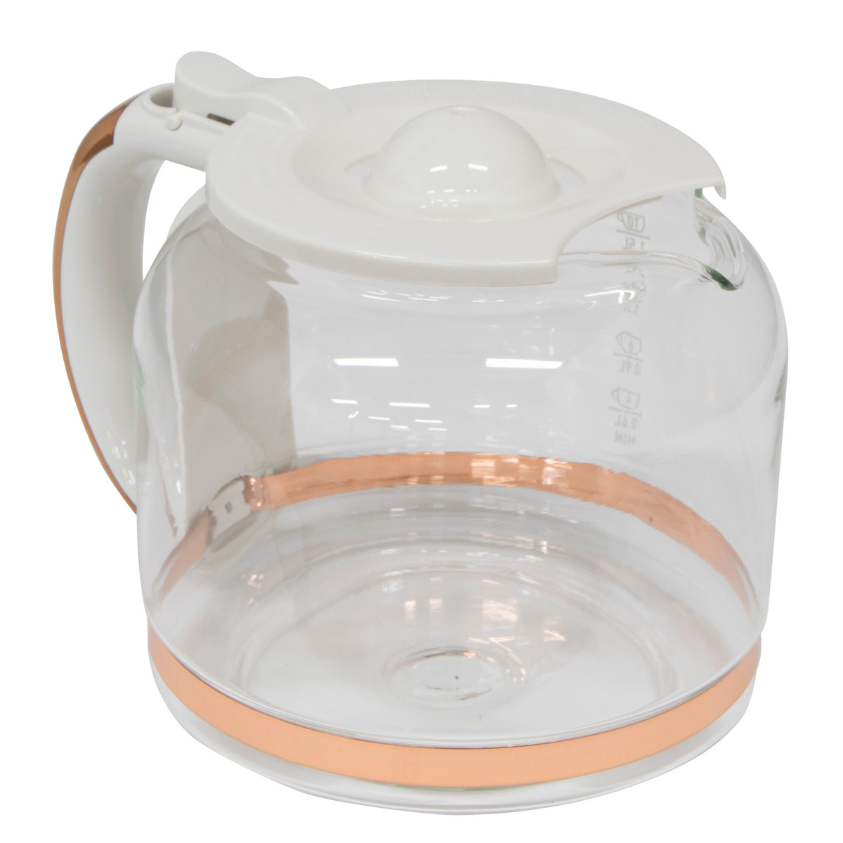 Heritage Ivory / Copper Carafe Hadenusa