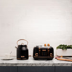 Heritage Black & Copper Electric Kettle