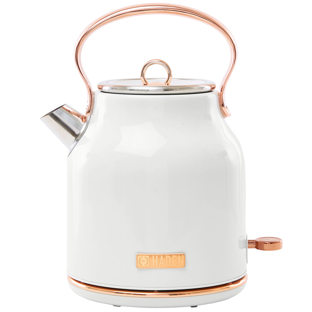 Heritage Electric Kettle, Ivory & Copper - 75089
