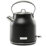 Heritage Electric Kettle, Black & Chrome - 75095