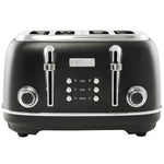 Heritage 4-Slice Toaster, Black & Chrome - 75096