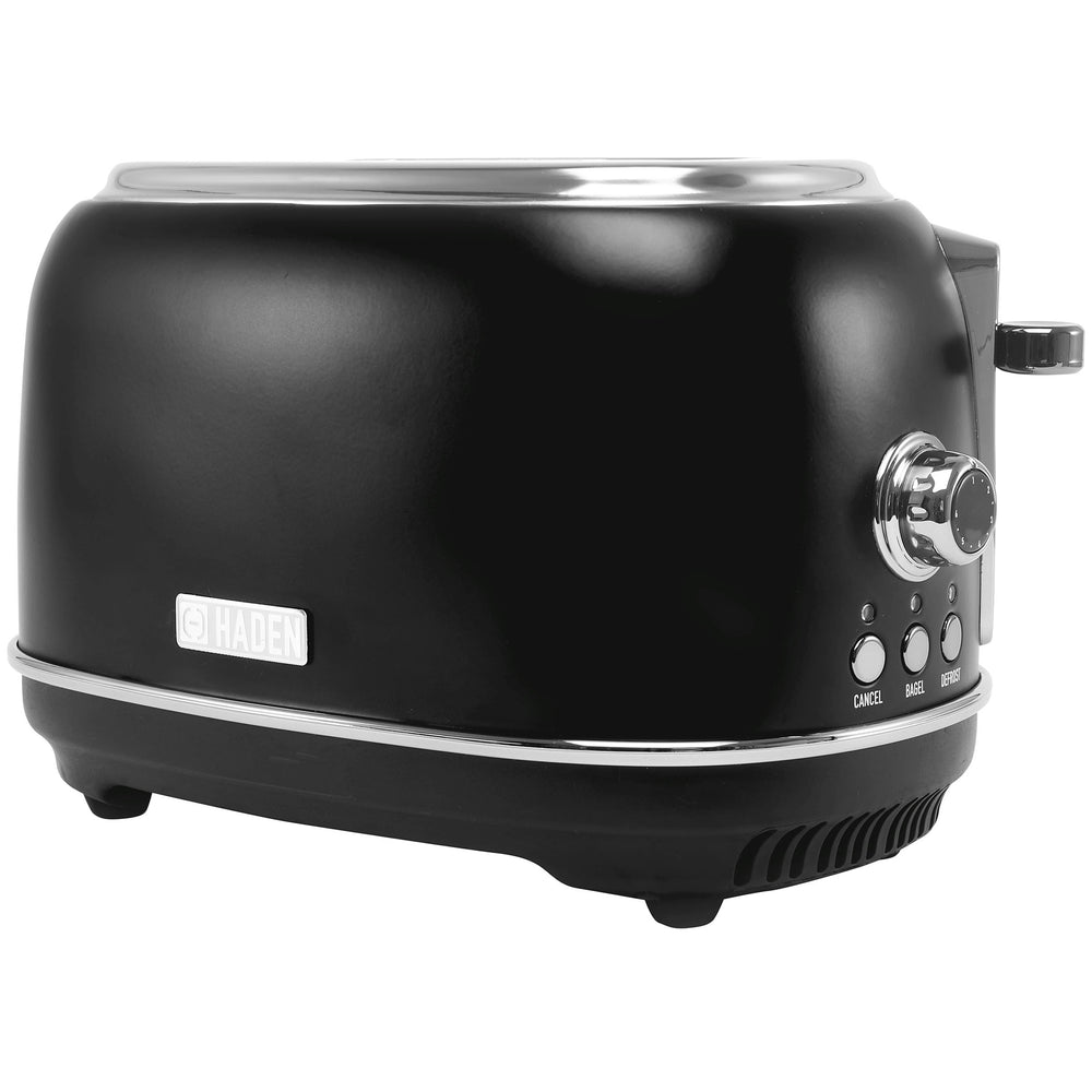 Heritage 2-Slice Toaster, Black & Chrome - 75097