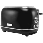 Heritage 2-Slice Toaster, Black & Chrome - 75097