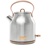 Heritage Electric Kettle, Stainless Steel & Copper - 75103