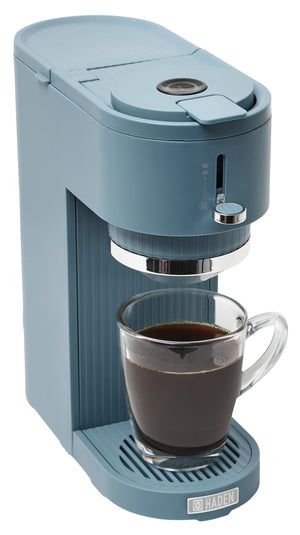 Ultimate 2-In-1 Single Cup Coffee Maker & 14Oz Travel Mug Combo, Portable  & Lig