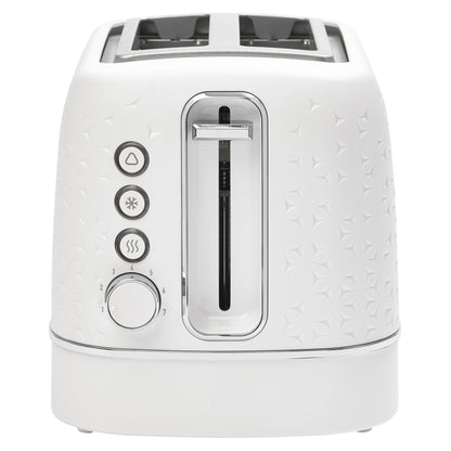Starbeck Bright White 2 Slice Toaster