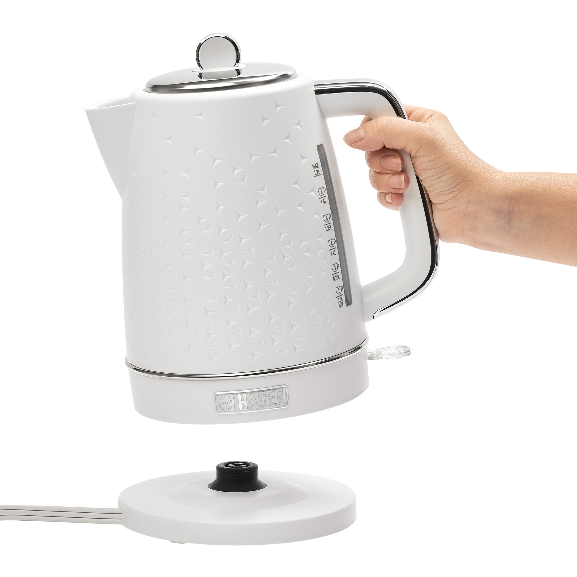 Starbeck Electric Kettle, Bright White 75119 – Hadenusa