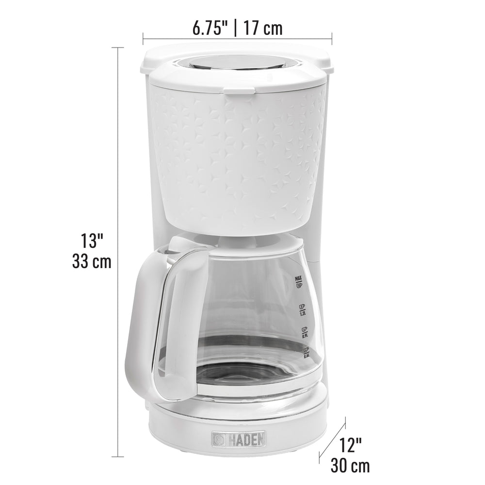 Starbeck Coffee Maker, Bright White - 75122