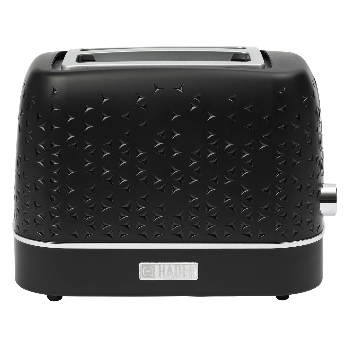 Starbeck Black & Chrome 2 Slice Toaster