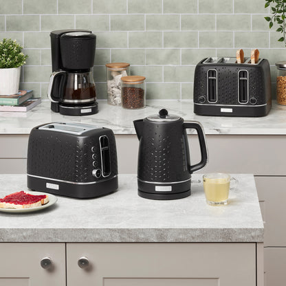 Starbeck Coffee Maker, Black & Chrome - 75129