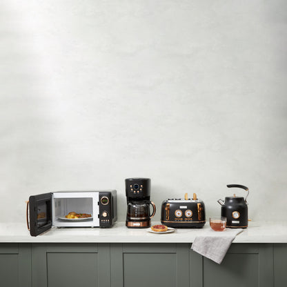 Haden Microwave Black & Copper - 75149
