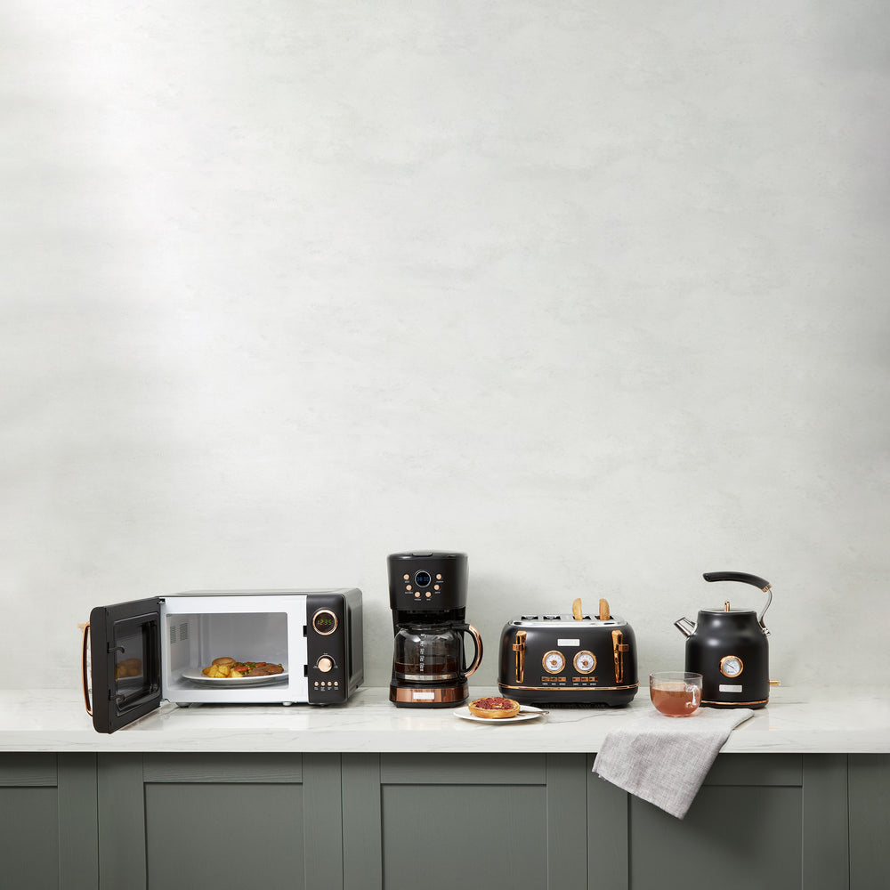 Haden Microwave Black & Copper - 75149