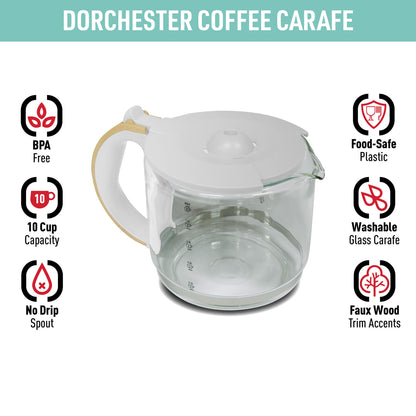 Dorchester Ultra Carafe, Matte White - 75491