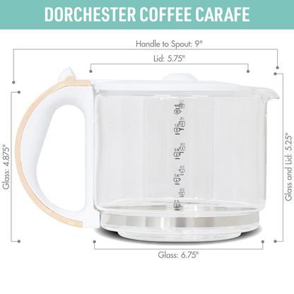 Dorchester Ultra Carafe, Matte White - 75491