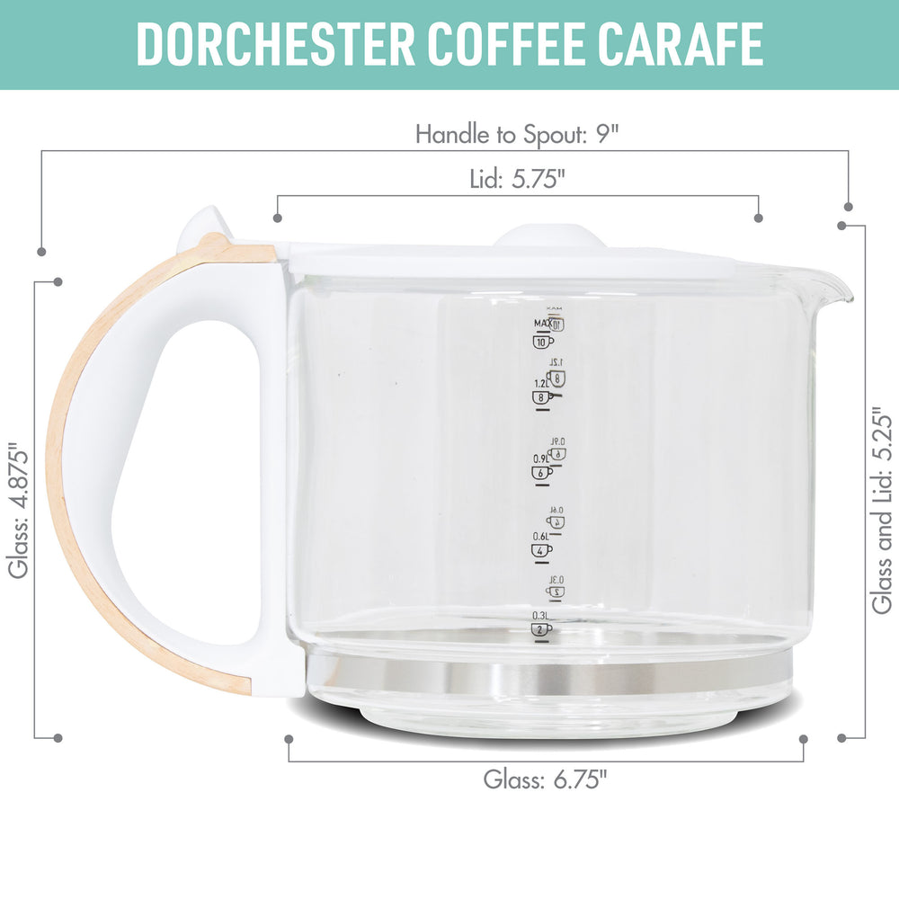 Dorchester Ultra Carafe, Matte White - 75491