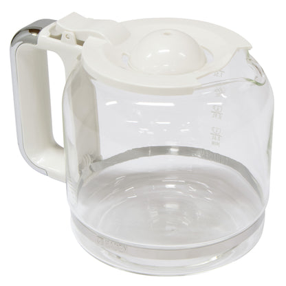 Quintessential Brew Carafe, Ivory & Chrome - 75542