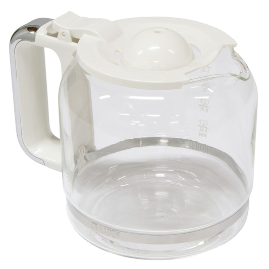 Quintessential Brew Carafe, Ivory & Chrome - 75542