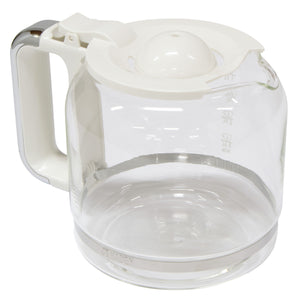 Quintessential Brew Carafe, Ivory & Chrome - 75542