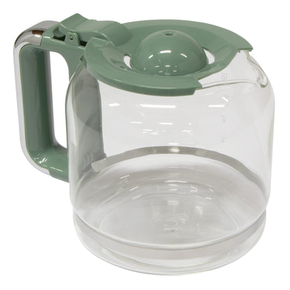 Quintessential Brew Carafe, Cedar Green & Chrome - 75543
