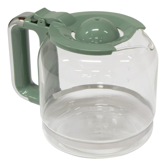 Quintessential Brew Carafe, Cedar Green & Chrome - 75543