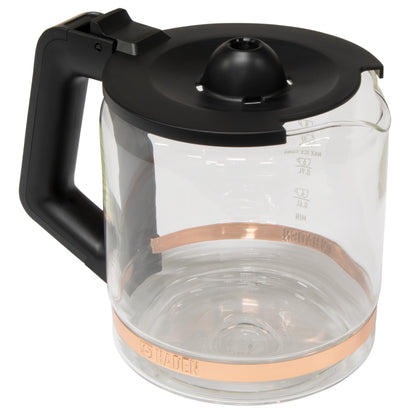 Dual Brew Carafe, Black & Copper - 75547
