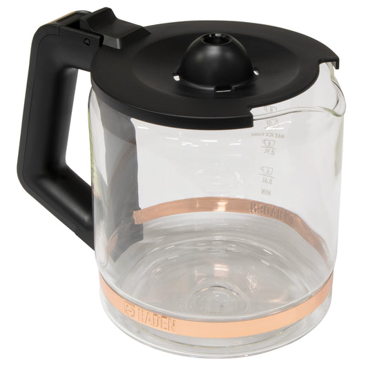 Dual Brew Carafe, Black & Copper - 75547