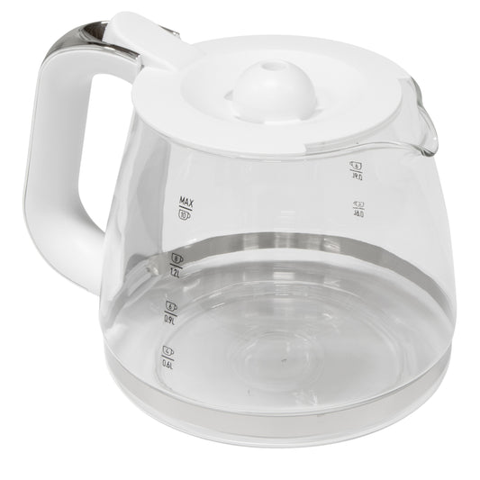 Starbeck Carafe, Bright White & Chrome - 75551