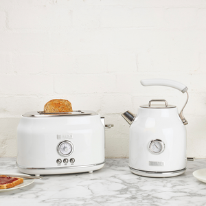 Dorset Ivory & Chrome Electric Kettle