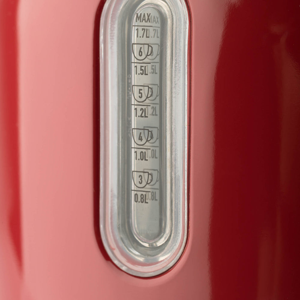 EMERALD EK1725KG Imperial Red 1.7 Litre Electric Kettle – OASIS