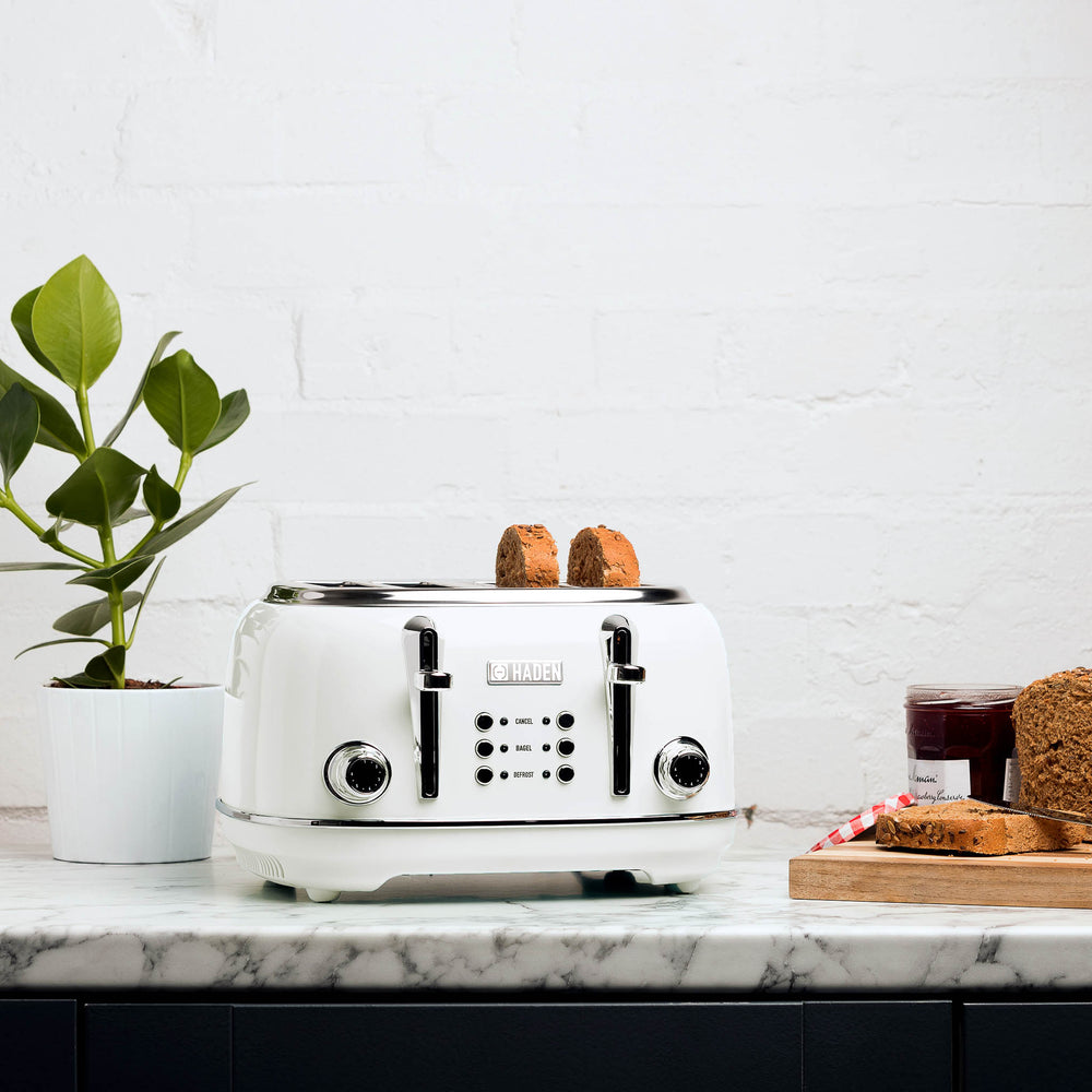 Haden Heritage 4-slice Wide Slot Stainless Steel Toaster : Target