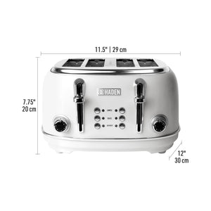 
                
                    Load image into Gallery viewer, Heritage Ivory 4-Slice Toaster
                
            