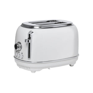 Haden Dorset 2-Slice Wide Slot Stainless Steel Toaster - Ivory