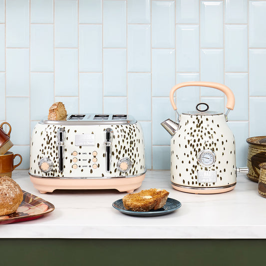 Margate 4-Slice Toaster, Poodle & Blonde - 75024