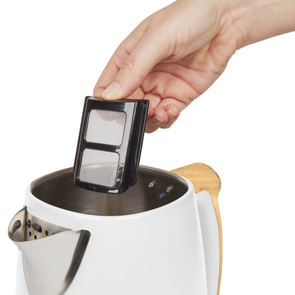 Dorchester Matte White Electric Kettle
